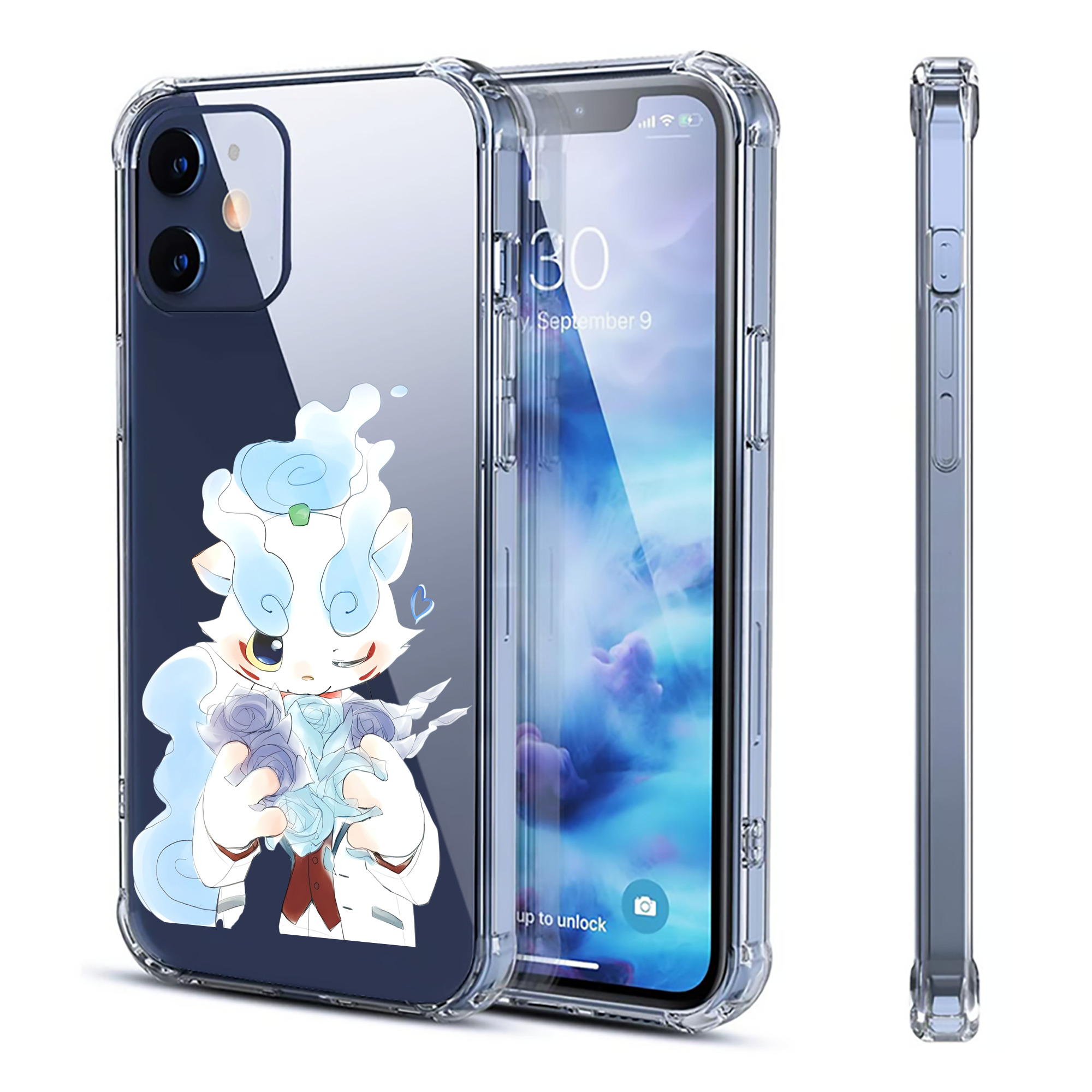 （画像用） 妖怪ウォッチ Yo-kai Watch 【iPhone 12シリーズ対応】透明スマホケース（クリアソフトケース）